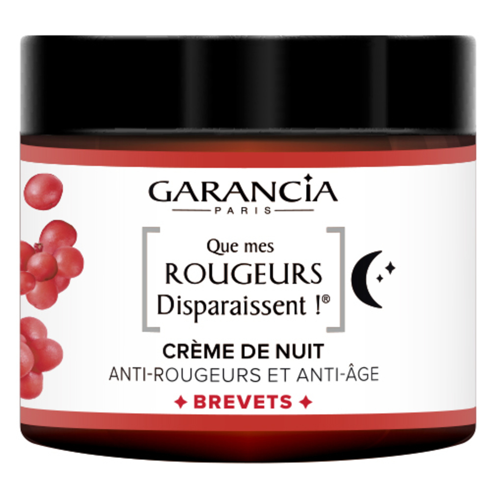 Garancia QUE MES ROUGEURS DISPARAISSENT NUIT 50 ml Crème de nuit anti-rougeurs et anti-âge