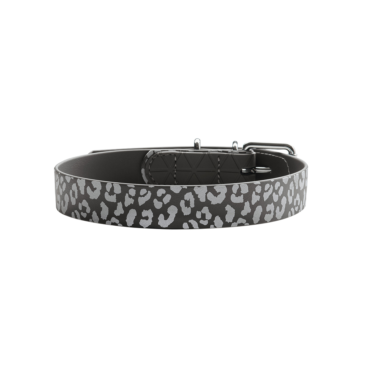 Hunter Halsband Convenience Reflect grau Leopard bei ZooRoyal