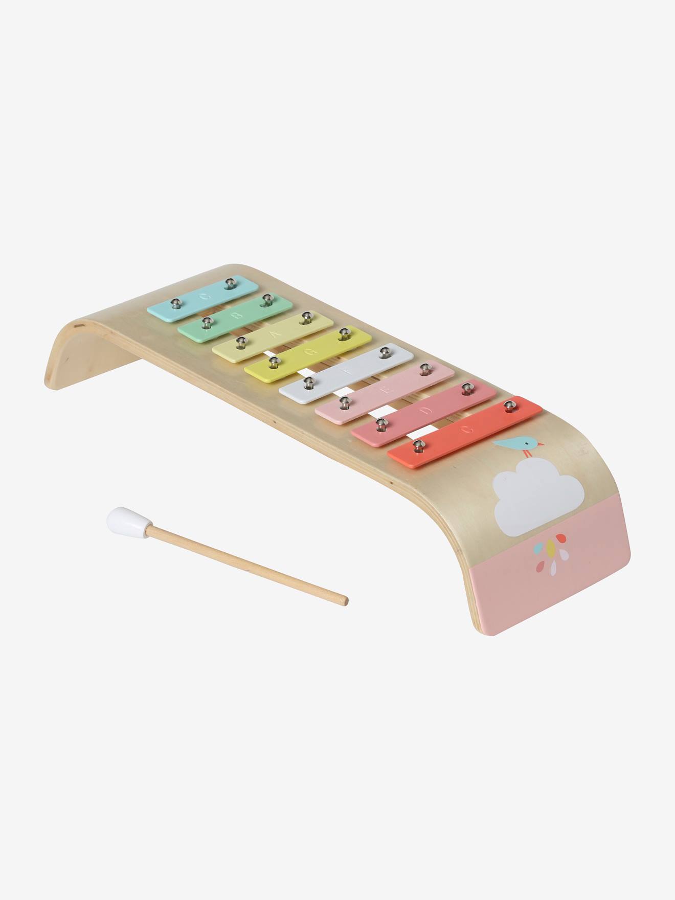 Xylophone en bois FSC® multicolore