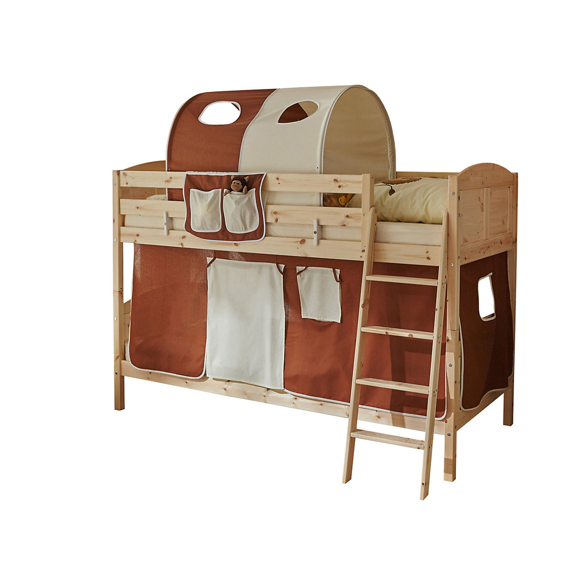 Etagenbett Erni Country Kiefer Natur