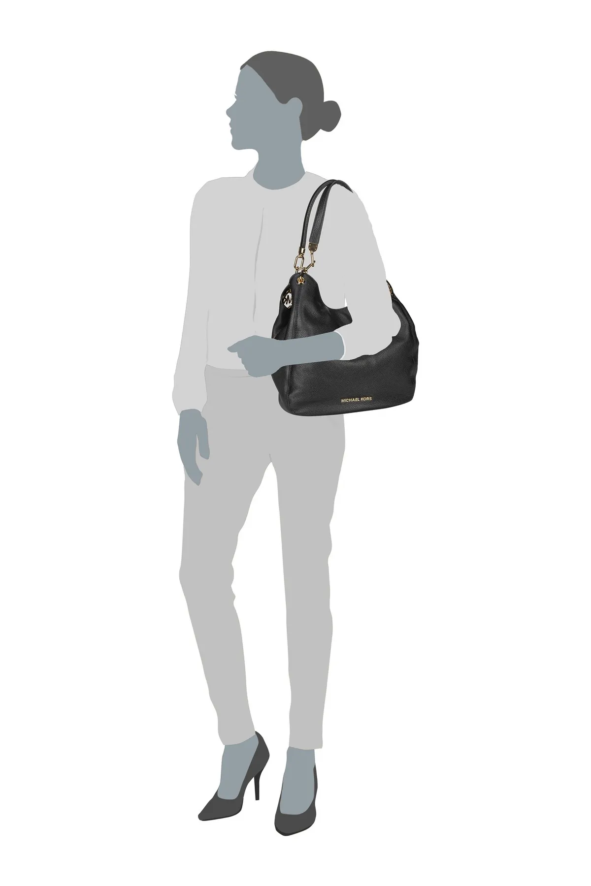 Michael Kors  Beuteltasche Lillie Large Chain Shoulder Tote