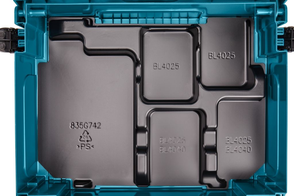 Accessoires Makita 191V27-4 Kit de démarrage XGT DC40RC/2xBL4025 Batterie Li-Ion XGT 40V Max 2,5Ah + chargeur DC40RC dans un coffret MBox