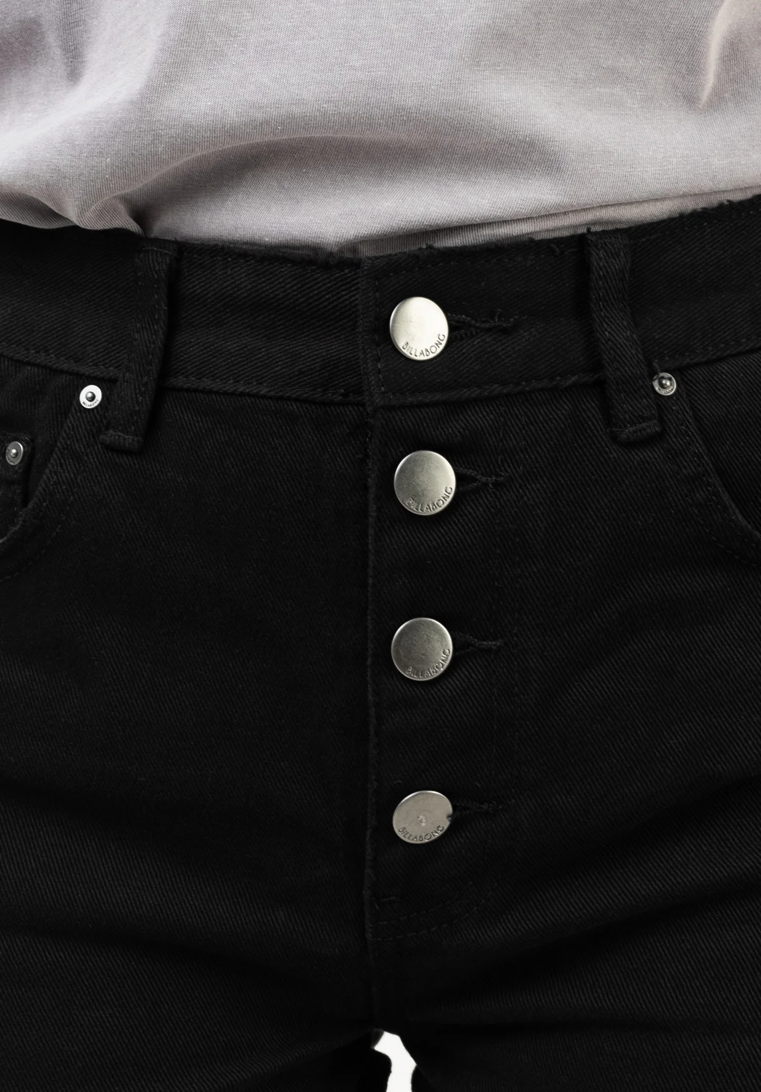 Button Front High Tide