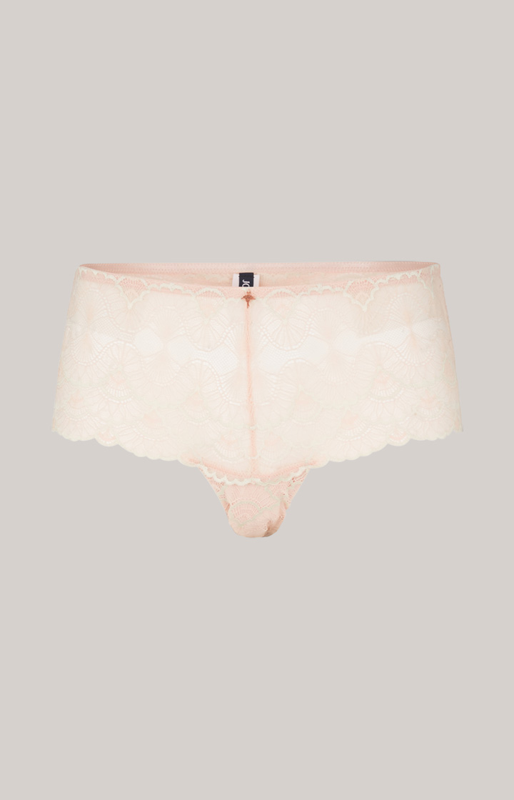 Spitzen-Panty in Rosé/Ecru