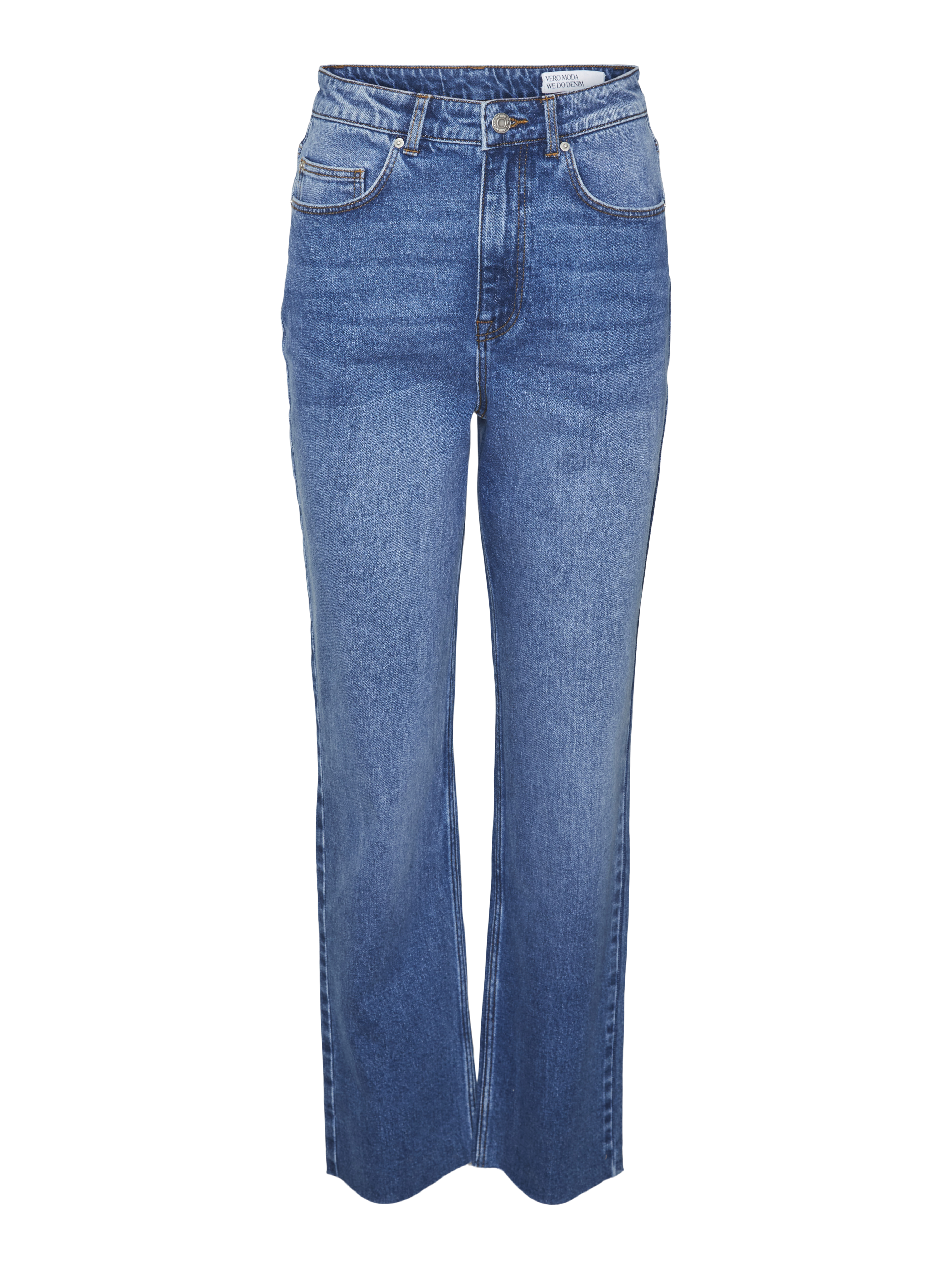 VMCALIA Hohe Taille Gerade geschnitten Jeans