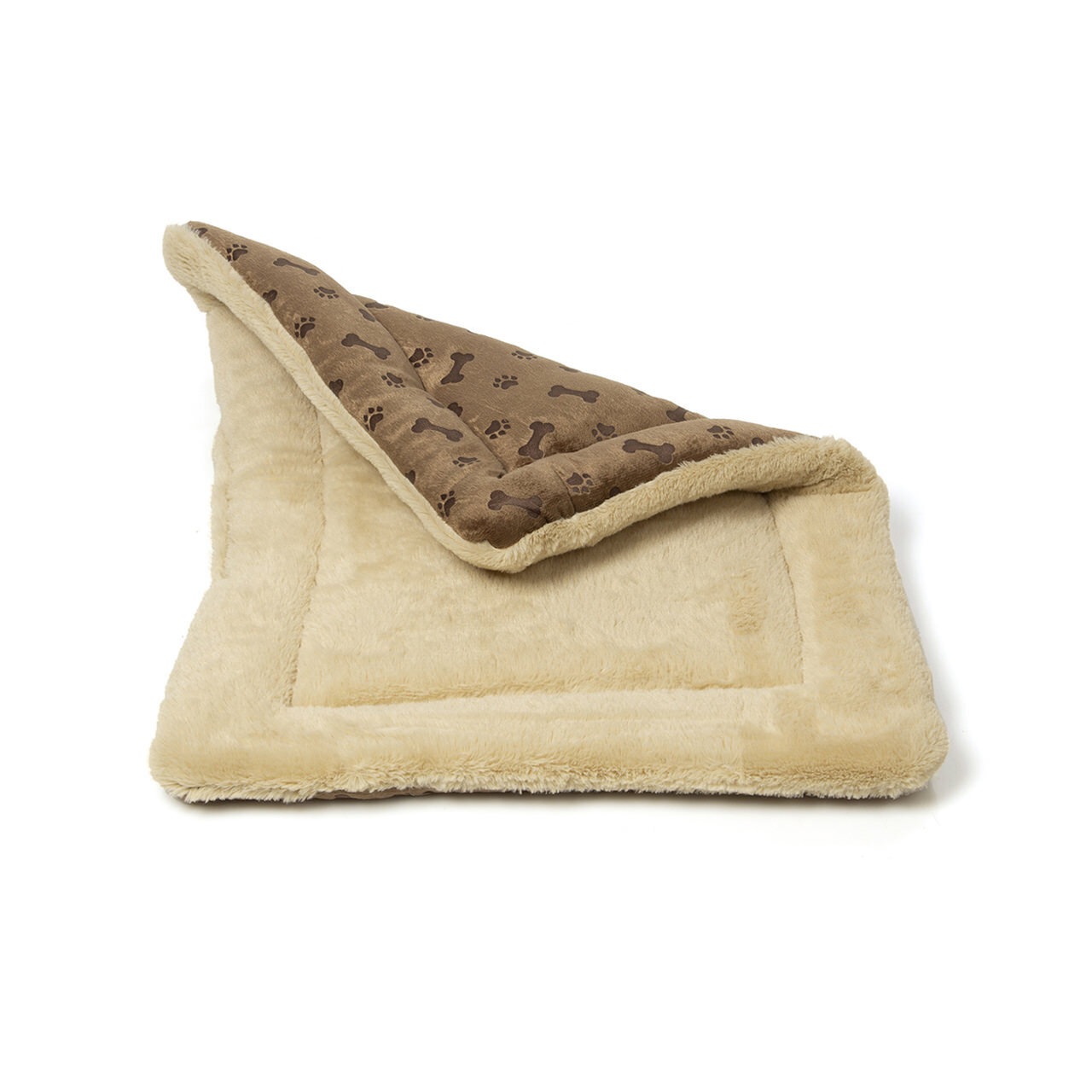 Wallace & Jones Hundebetten Wallace & Jones gepolsterte Plüsch Wendedecke Leeds L
