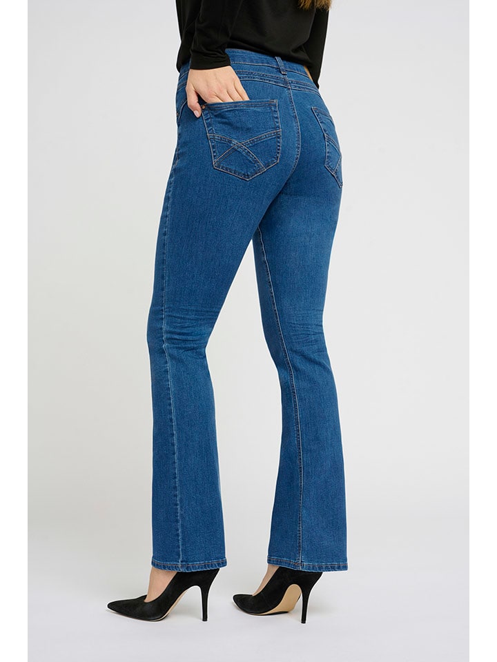 Cream Jeans - Flared Fit - in Blau günstig kaufen
