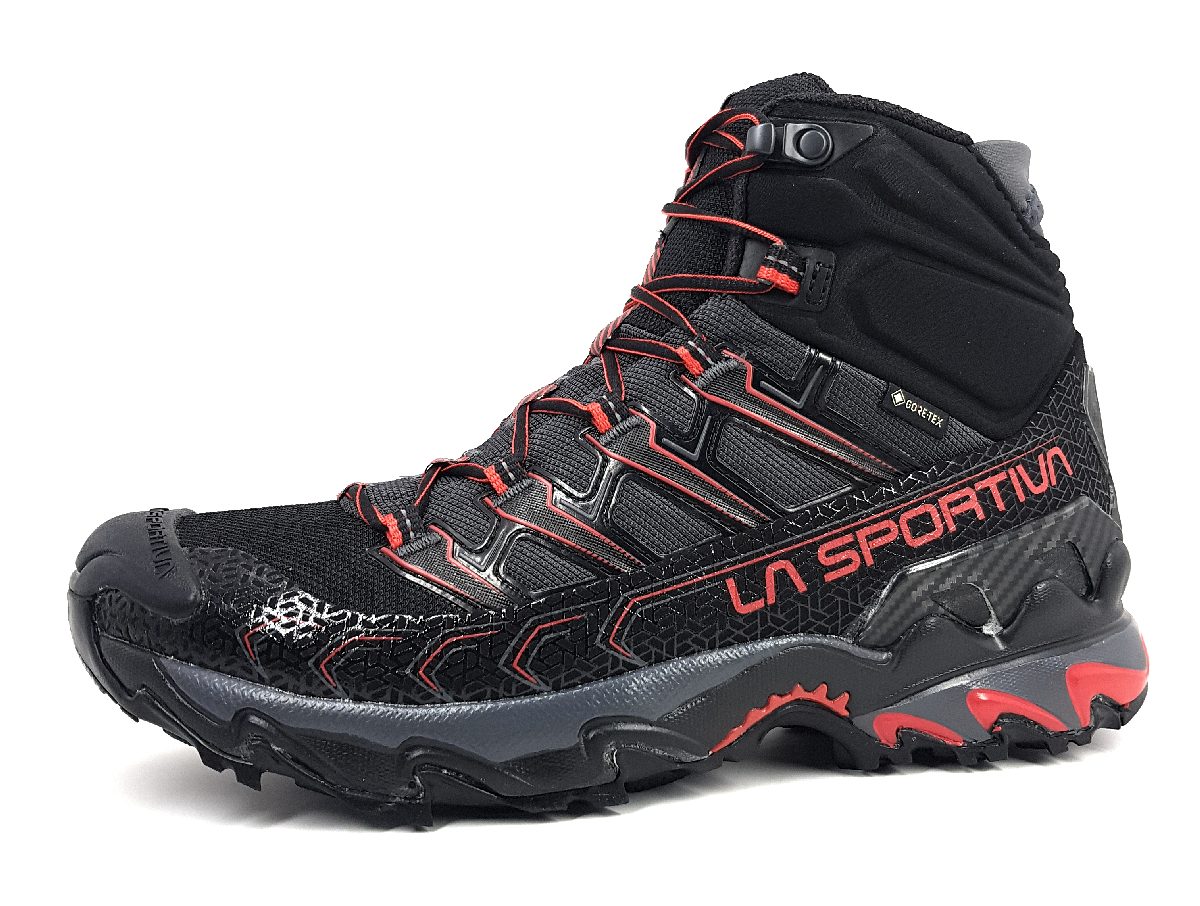 La Sportiva Ultra Raptor II Mid GTX 34B999314 Schwarz Black/ Goji