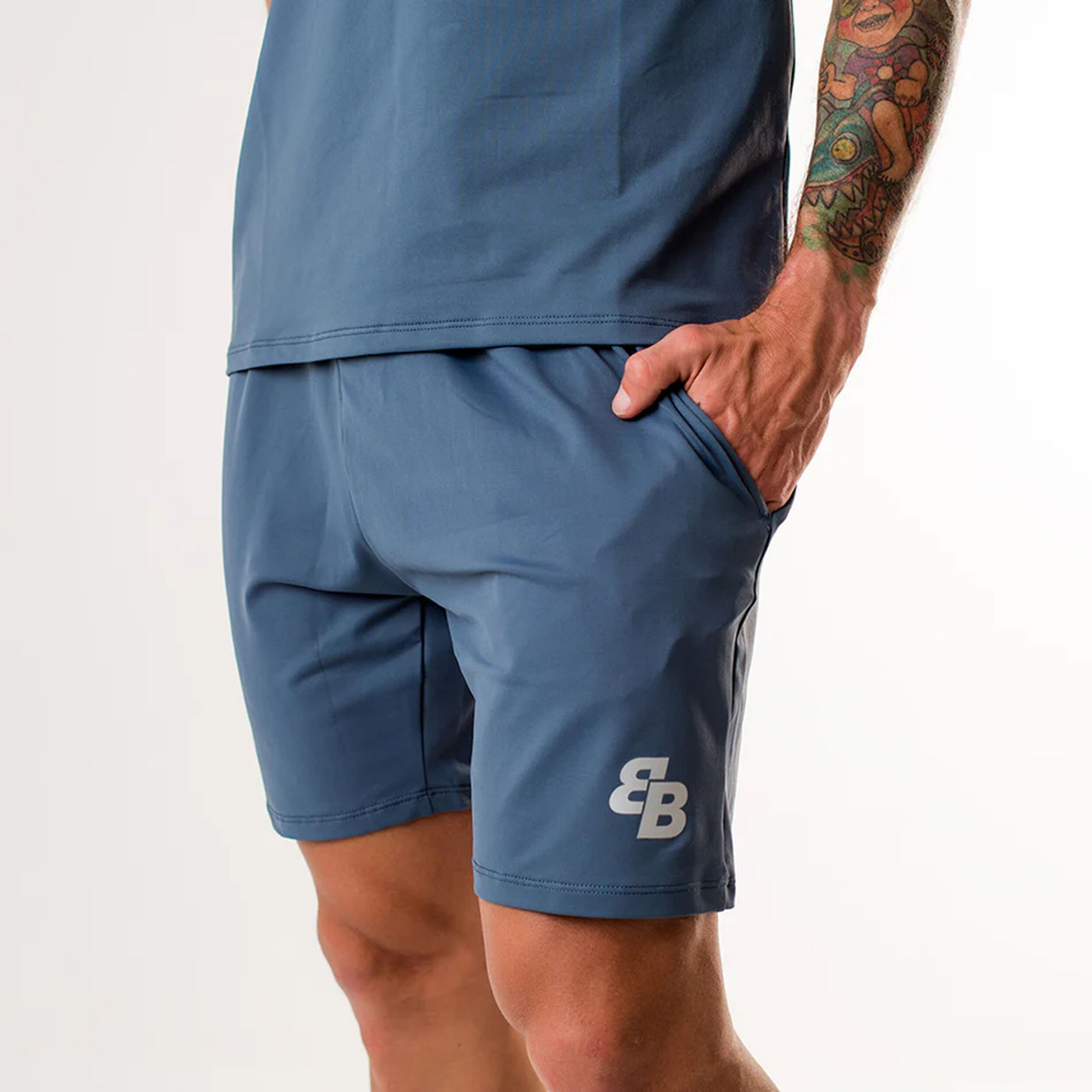 Denim Shorts Herren - Blau