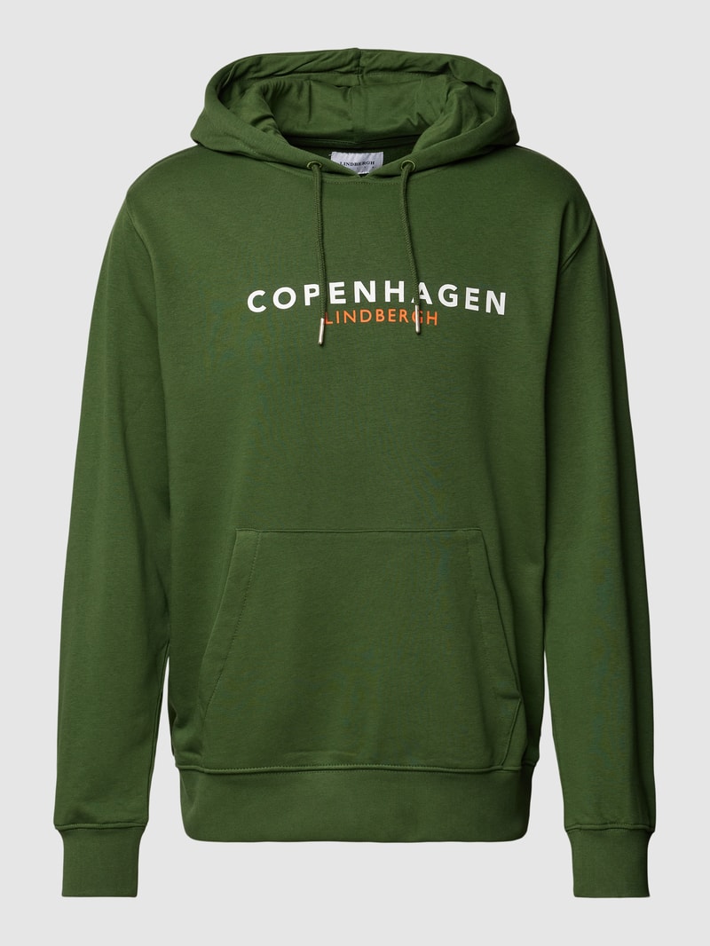 Strickjacke mit Schalkragen Modell 'Copenhagen' in apfelgrün