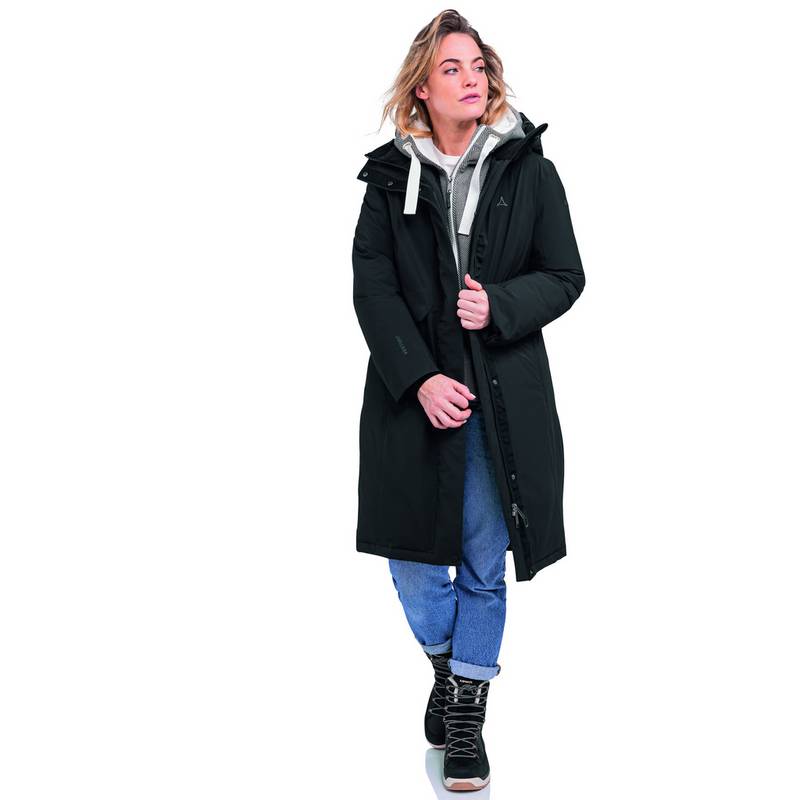 Schöffel Down Parka Canterbury L Daunenjacke Damen