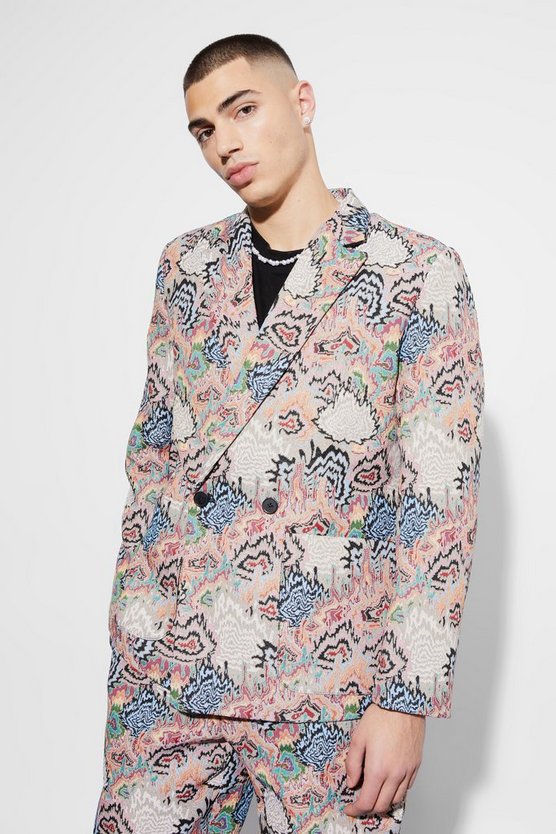 Lockerer zweireihiger Blazer