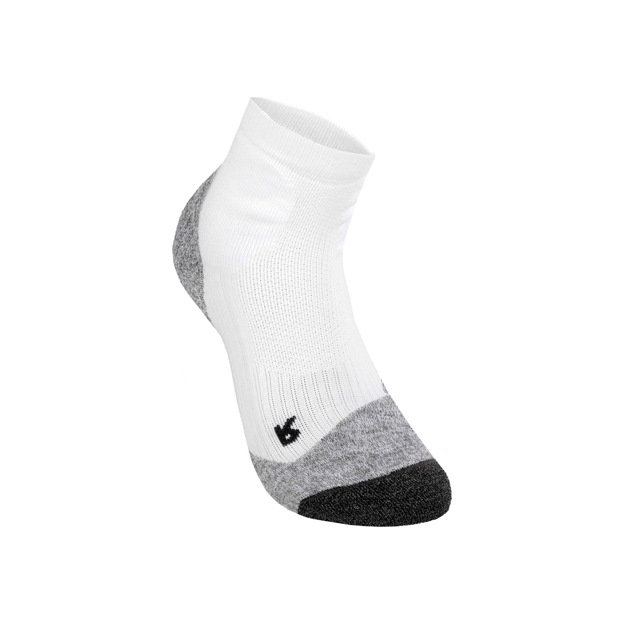 TE 2 Short Tennissocken Herren - Weiß, Grau