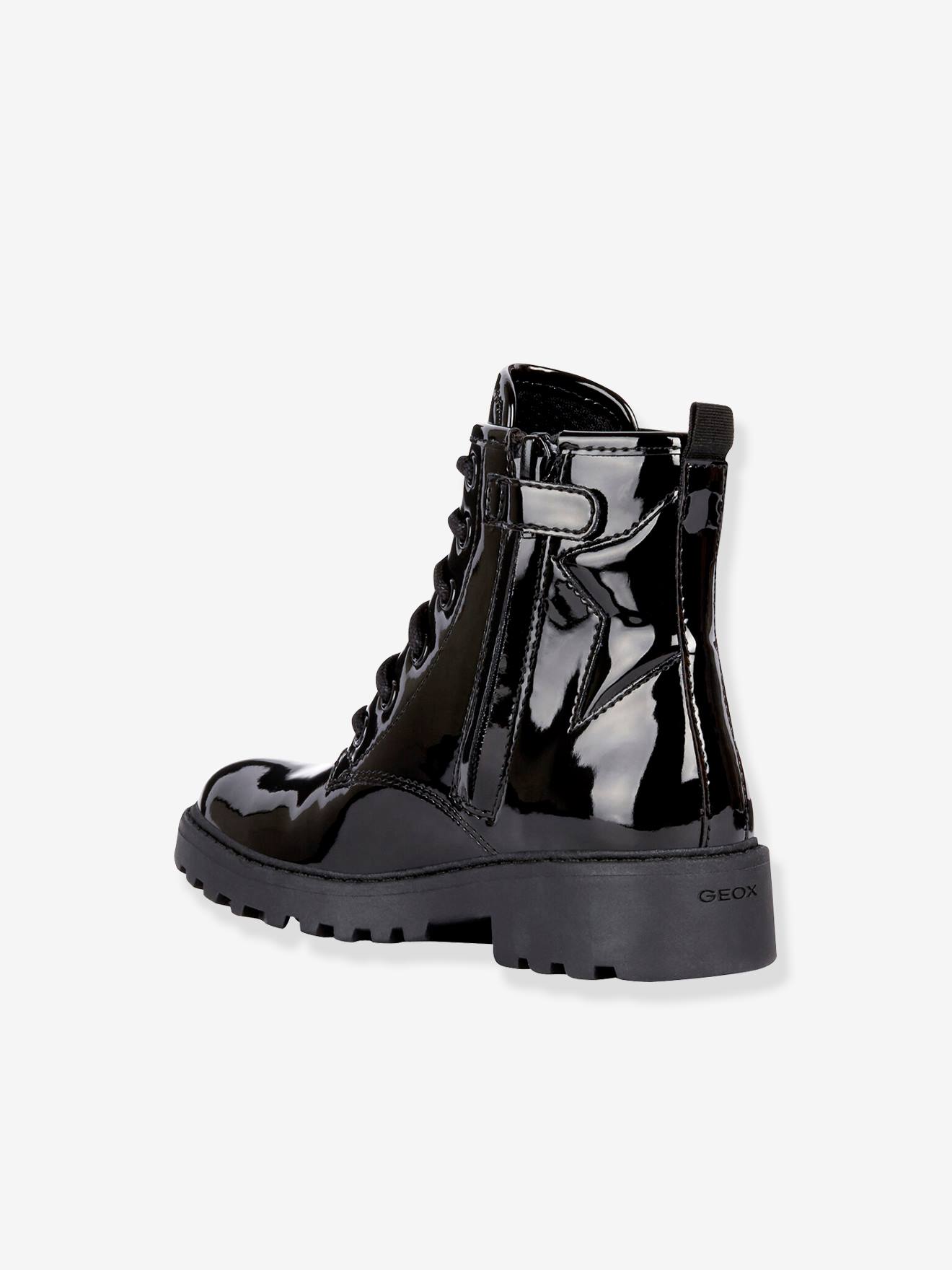 Geox Mädchen Boots J CASEY GIRL Q GEOX - schwarz