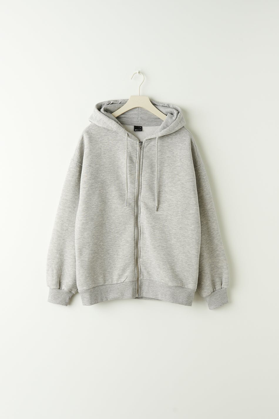 Oversized zip hoodie