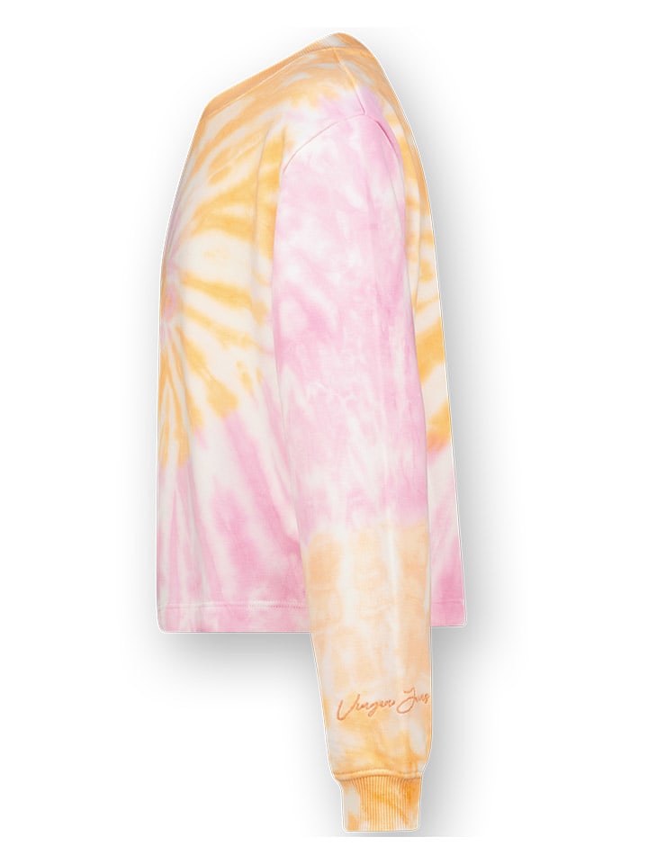 Vingino Sweatshirt in Rosa/ Gelb/ Weiß günstig kaufen