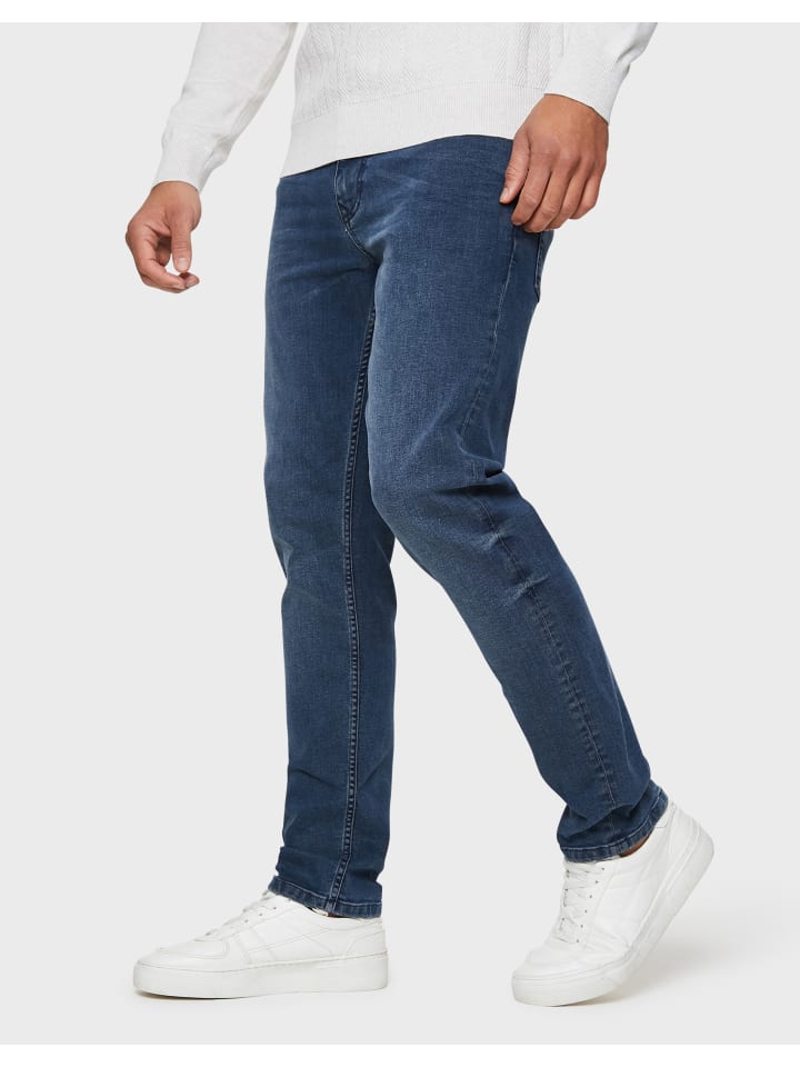 Threadbare Jeans Slim Fit 5 Pkt THBLancaster in mid blue günstig kaufen