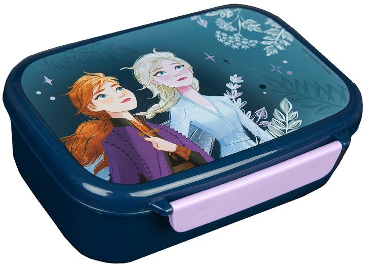 Scooli Lunchbox Brotzeitdose & Trinkflasche, Frozen, Kunststoff, (Set, 2-tlg), mit Trinkflasche