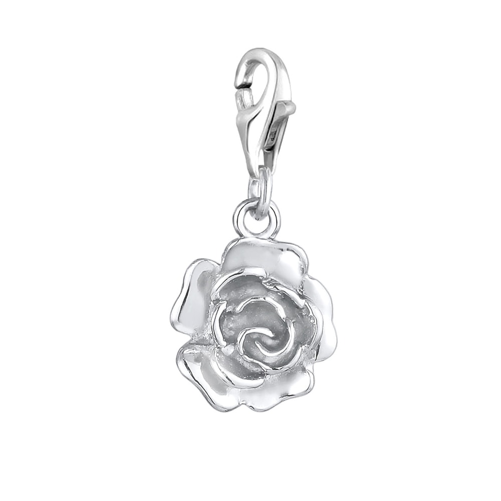 Nenalina Nenalina Amulette Femmes pendentif rose en argent sterling 925 Pendentif