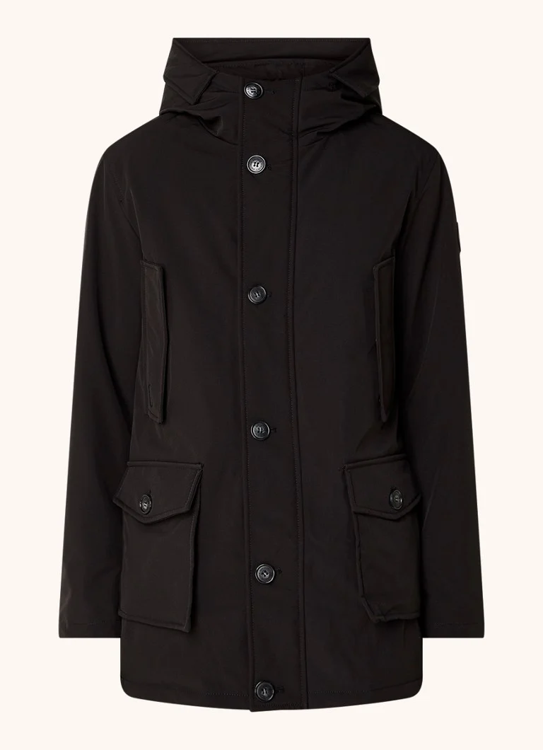 Airforce Maxwell padded jacket with flap pockets