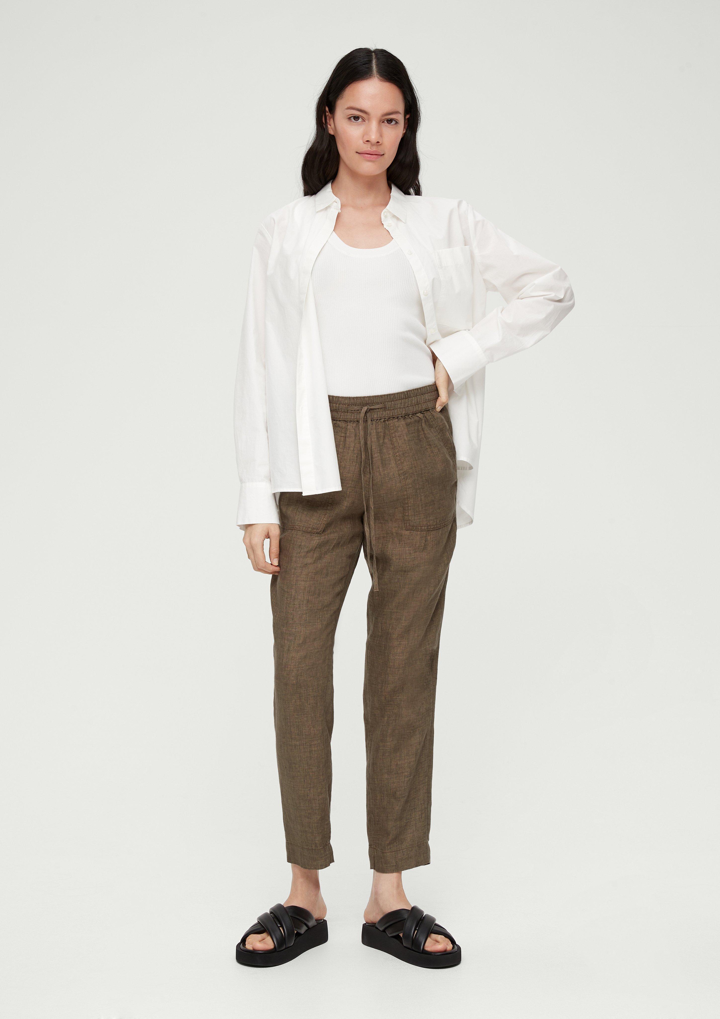 Relaxed: Jogpants aus Leinen  2130966-72W9