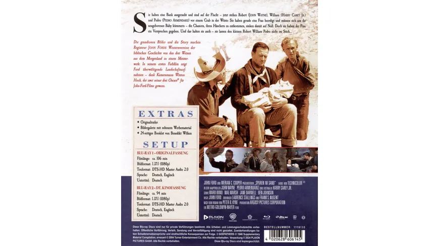 Spuren im Sand (John Wayne) (Mediabook)  [2 BRs]