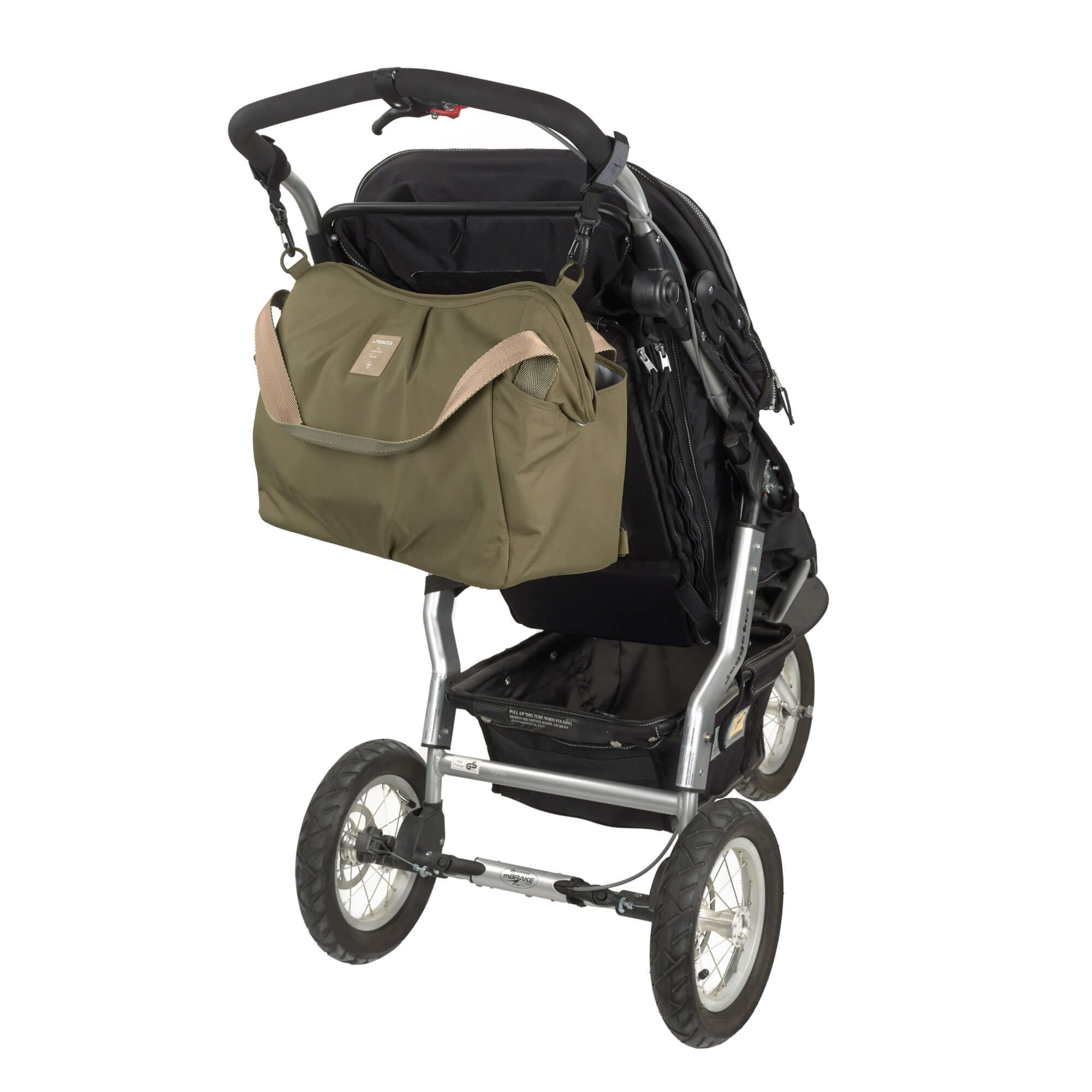 Zwillingswickeltasche - Green Label Twin, Olive