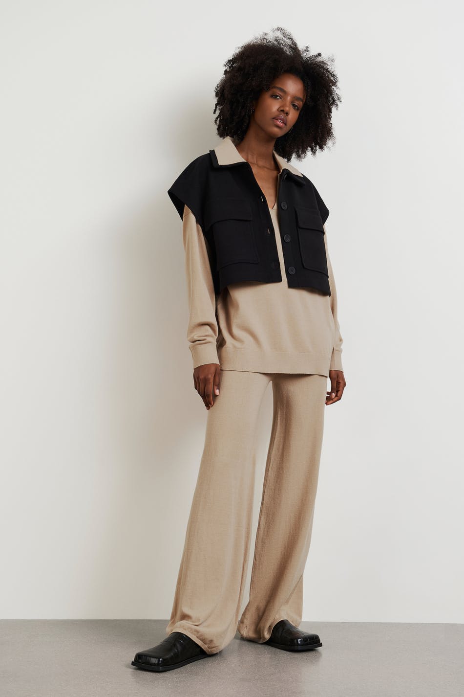 Alma knitted trousers