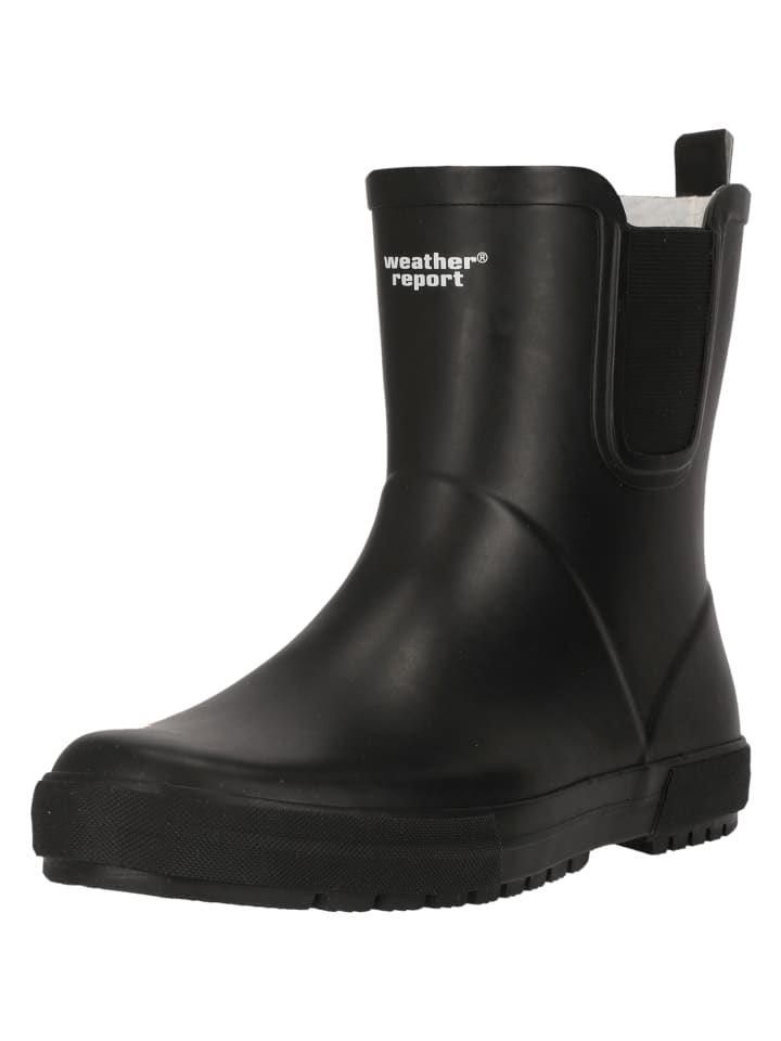 Weather Report Gummistiefel Erick in 1001S Black Solid günstig kaufen