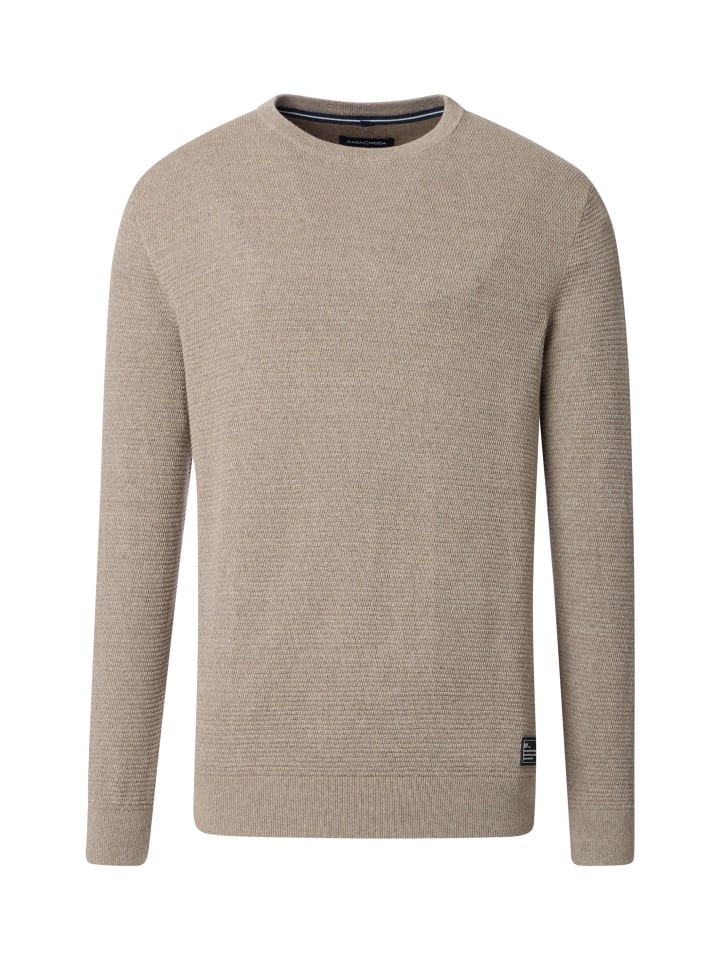 CASAMODA Pullover in Champagner Beige günstig kaufen