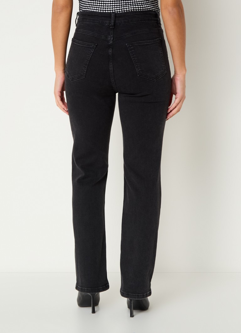 LKBennett Alice high waist loose fit jeans with colored wash