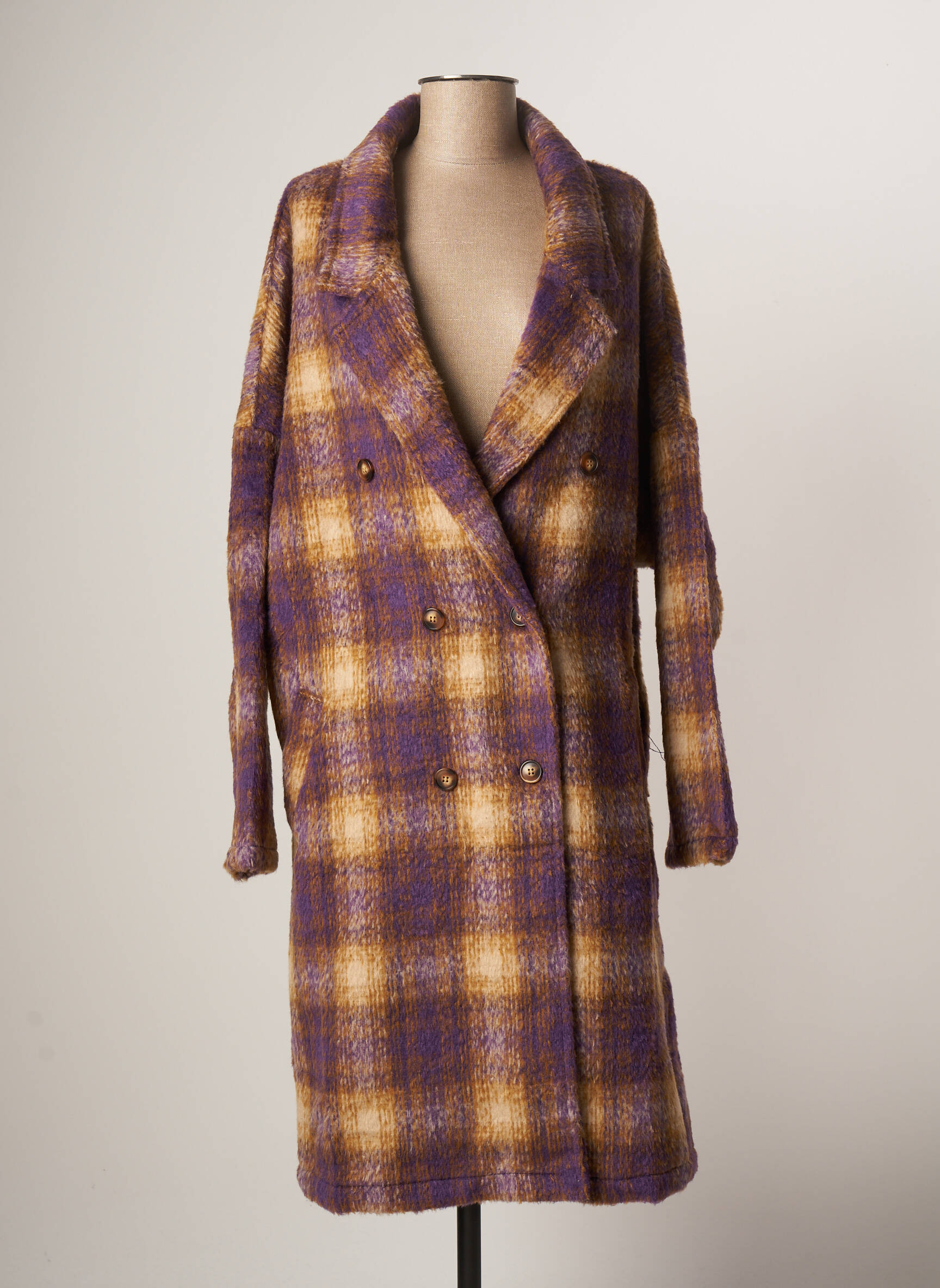La Petite Etoile Manteaux Longs Femme couleur violet