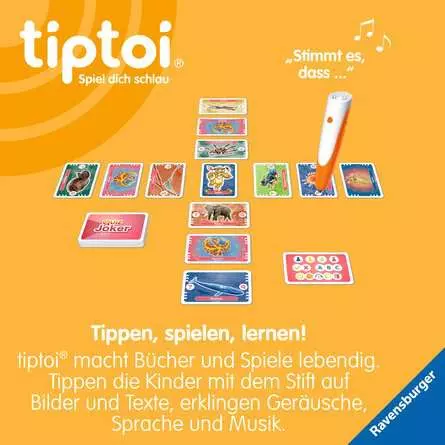 tiptoi® Quiz Tier-Rekorde - Lernspiel ab 6 Jahren