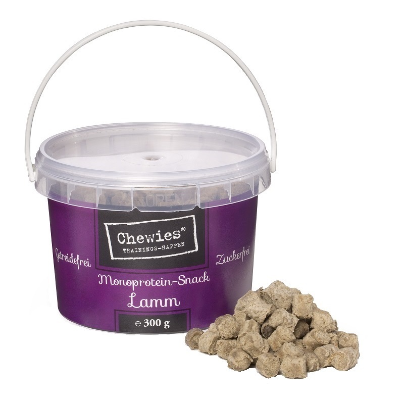 Chewies Snacks Chewies Trainings-Happen Monoprotein-Snack 300g Lamm