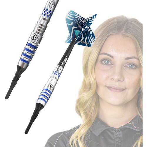 BULL'S DARTPFEIL SARAH MILKOWSKI SOFT DART, 90 % TUNGSTEN