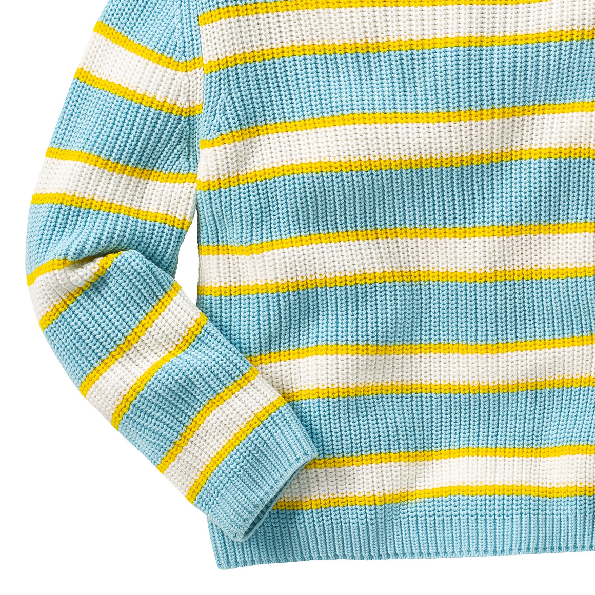 Mädchen Strickpullover mit Streifen