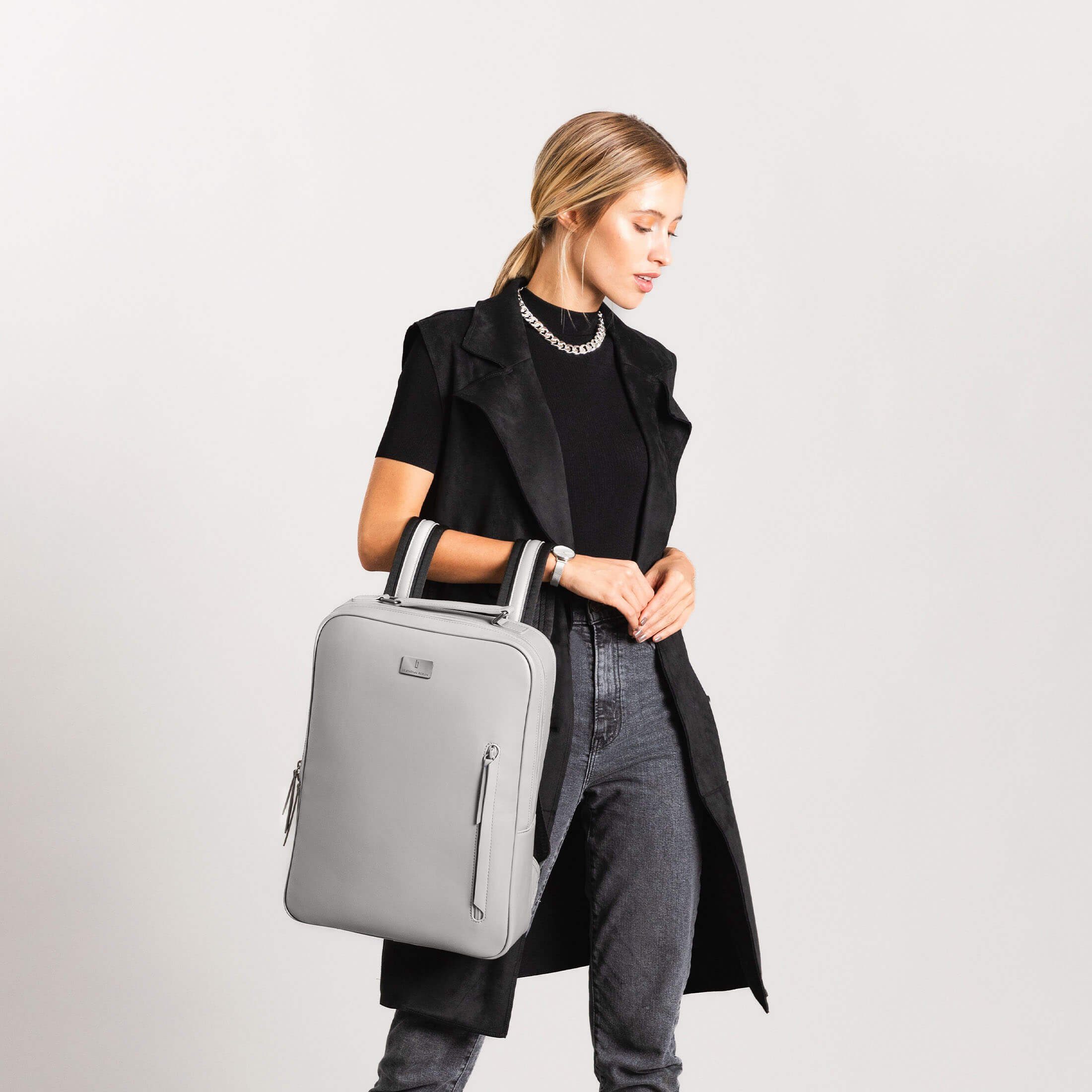 Lilienthal Berlin Reiserucksack Virtuoso - Minimalist Backpack - Light Grey