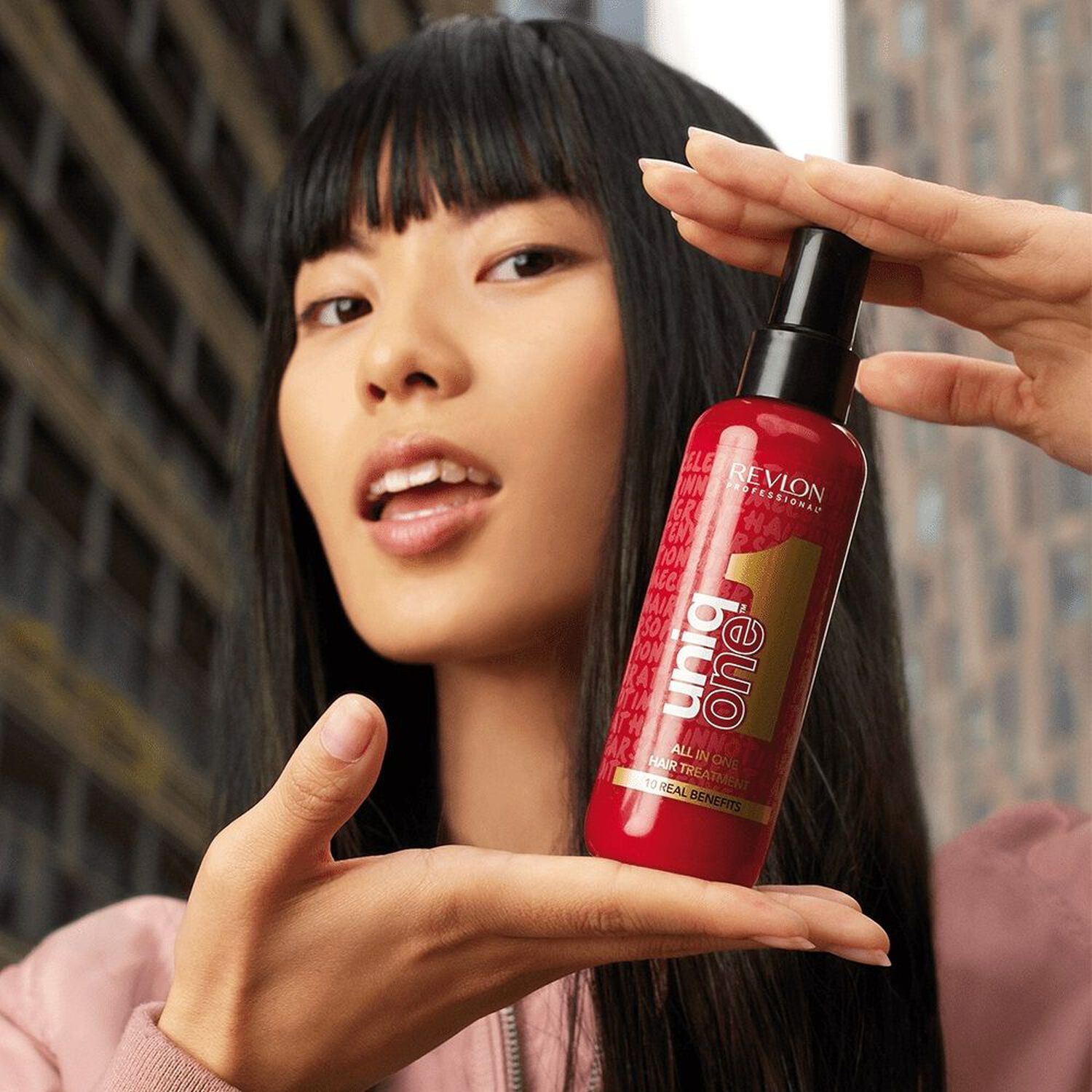 revlon professional Masque Spray Sans Rinçage 10 Bienfaits Edition Célébration UNIQONE™ - Tous Types de Cheveux - 150 ml
