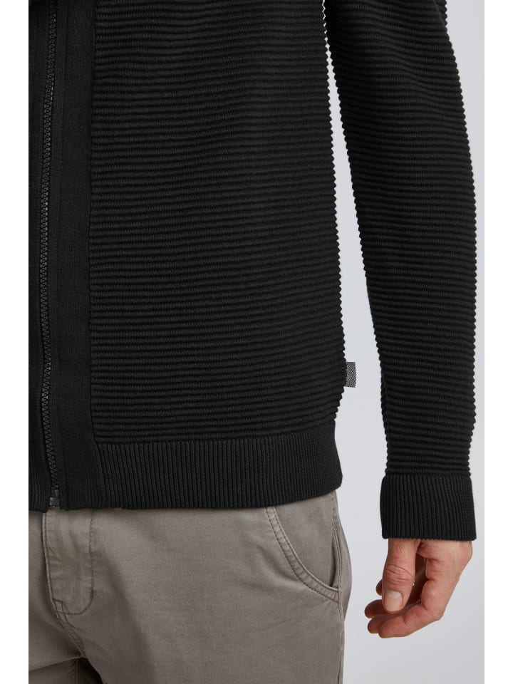 !SOLID Strickjacke SDNicklas 21300817-ME Strickjacke mit Reißverschluss in Schwarz günstig kaufen