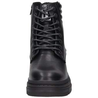 Dockers Schnür Boots in schwarz