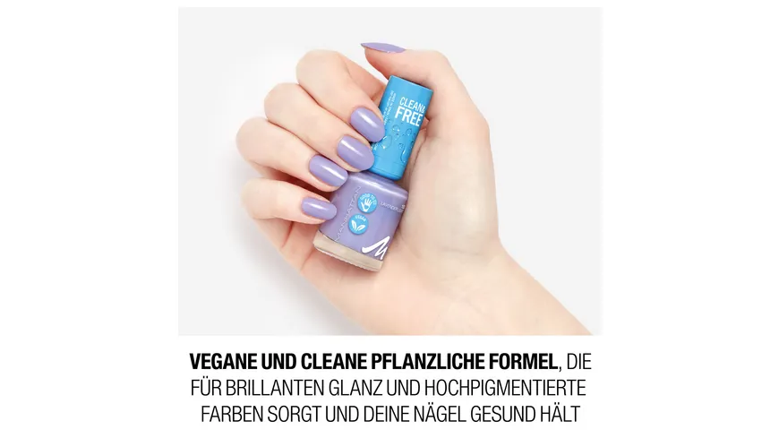 MANHATTAN COSMETICS Nagellack Clean & Free 169 - Sapphire Soar / Desert Bluebell