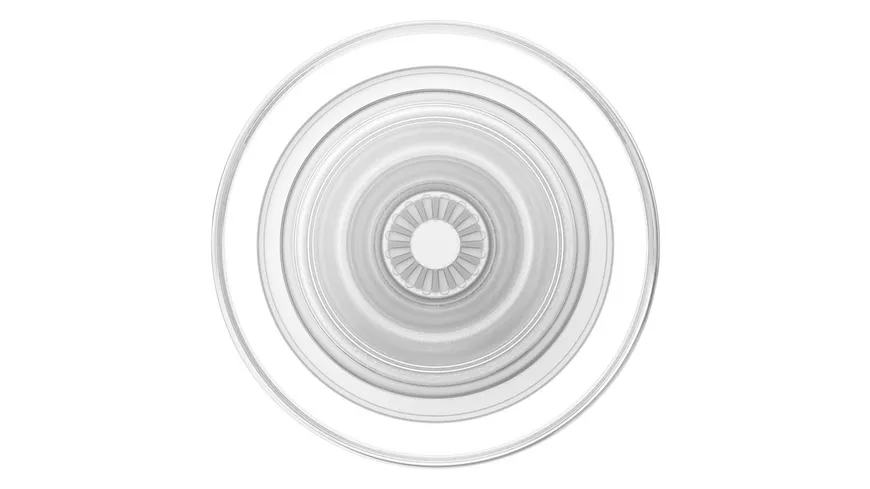 PopGrip für MagSafe rund - ausziehbarer Handy-Griff Handyhalter -  Clear