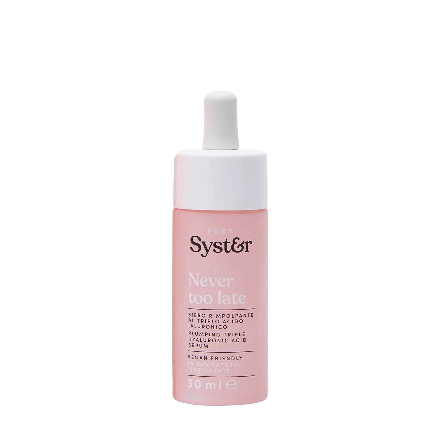 Syster Fast Never Too Late - Serum proti gubam za obraz, Vlažilni serum za obraz