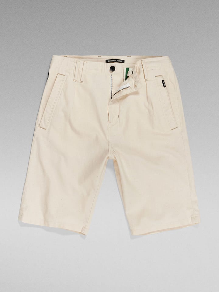 G-Star Bermudas in Creme günstig kaufen