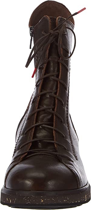 THINK Stiefeletten braun Schnürbootie