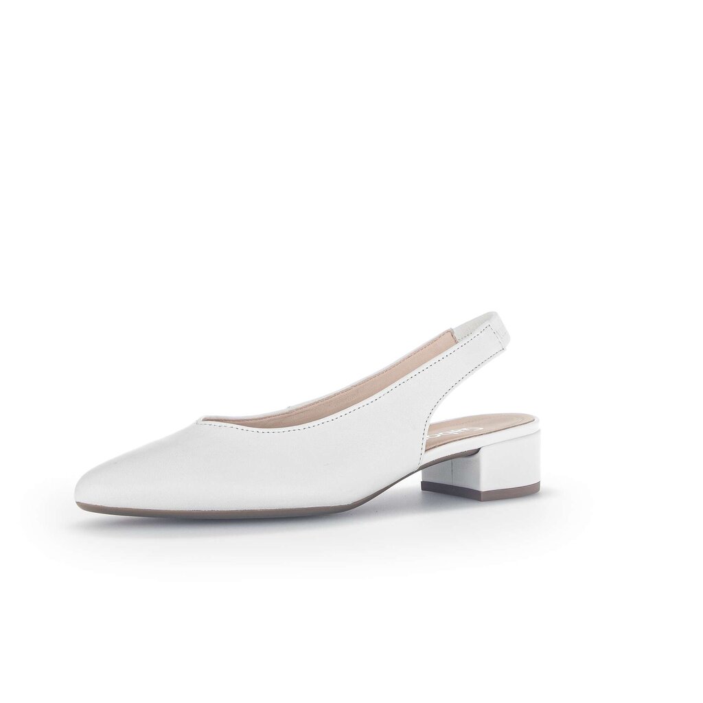 Gabor fashion Slingpumps weiß
