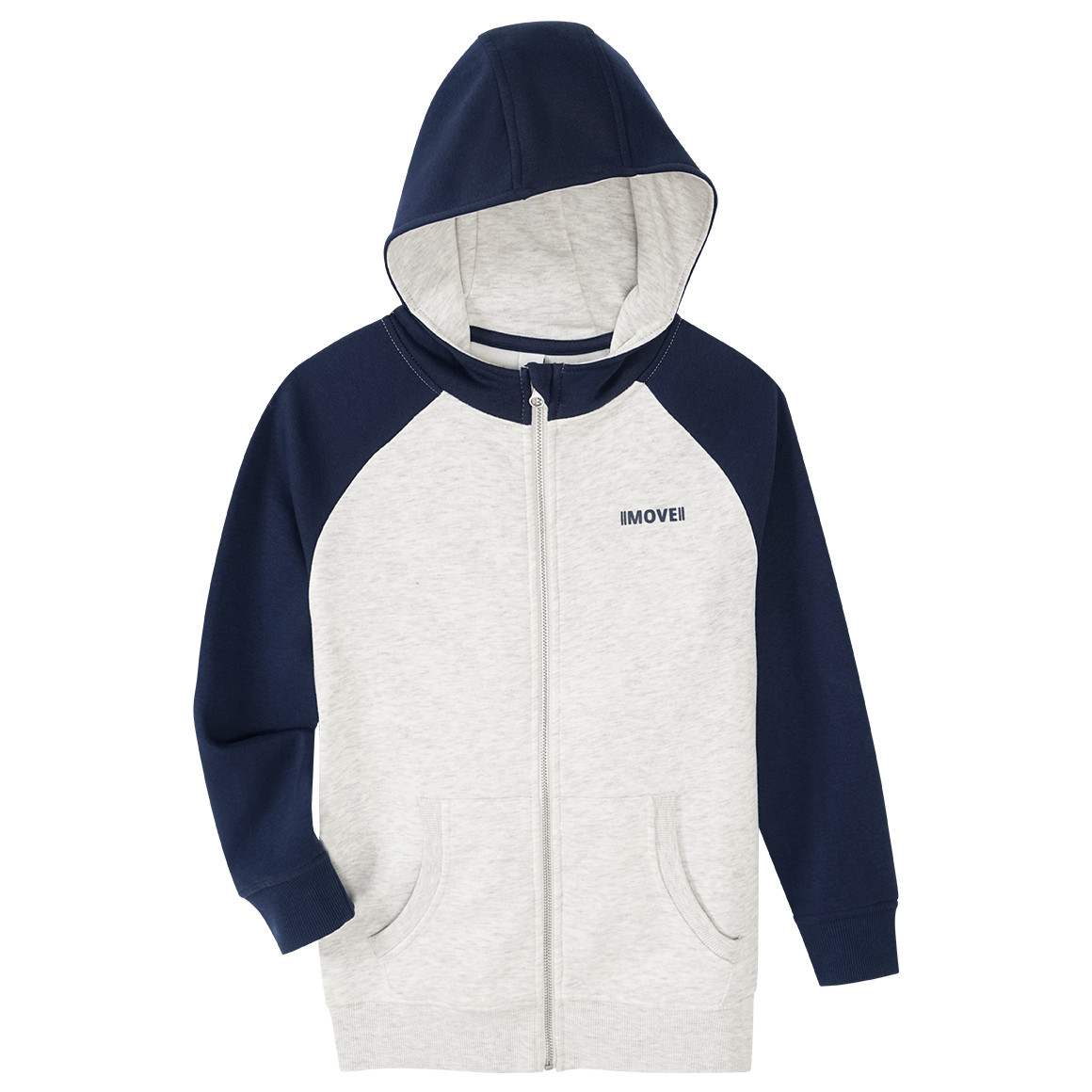 Jungen Sweatjacke mit Kapuze
