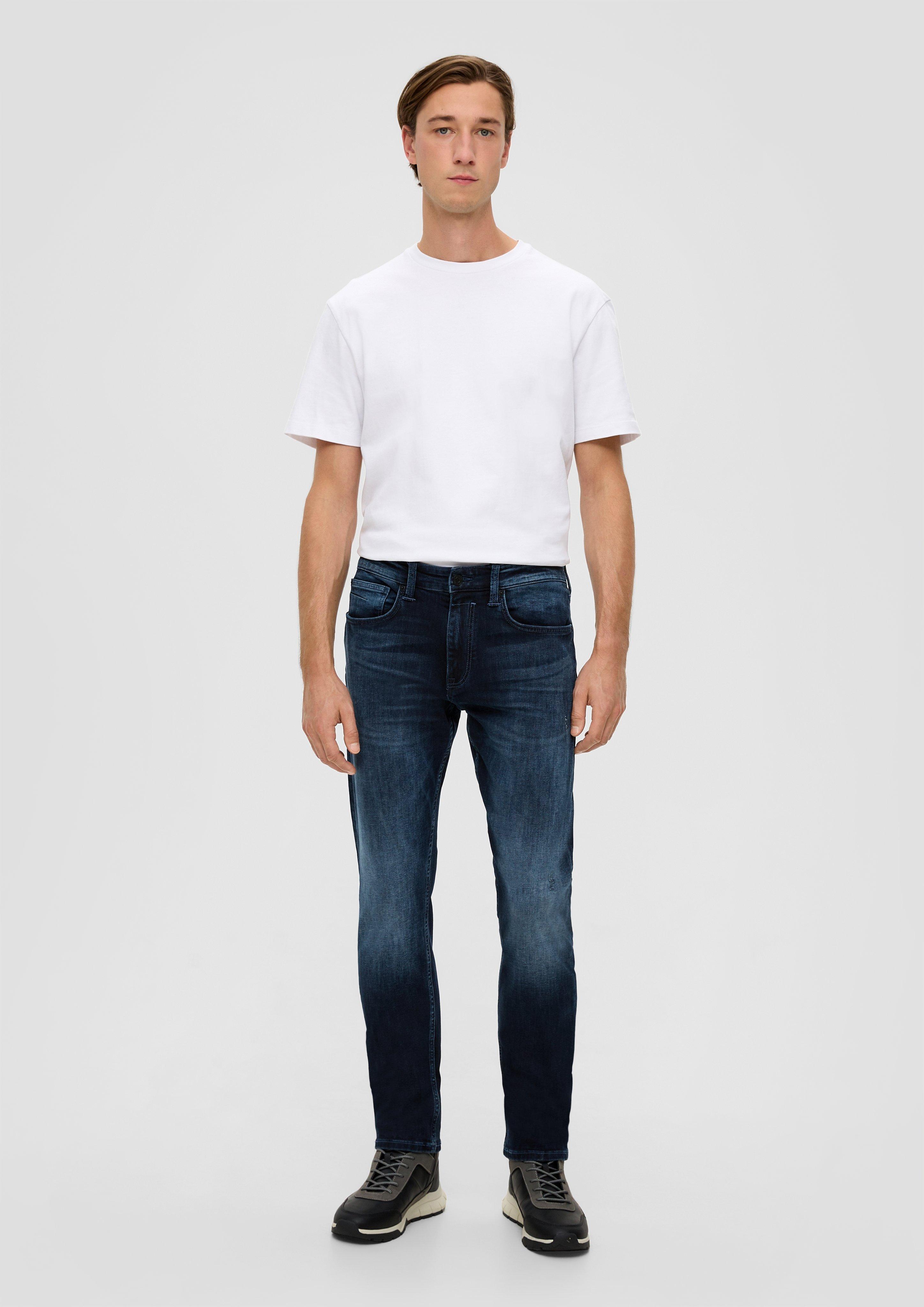 Jeans / Regular Fit / Mid Rise / Tapered Leg / 5-Pocket-Stil  2135839-58Z2