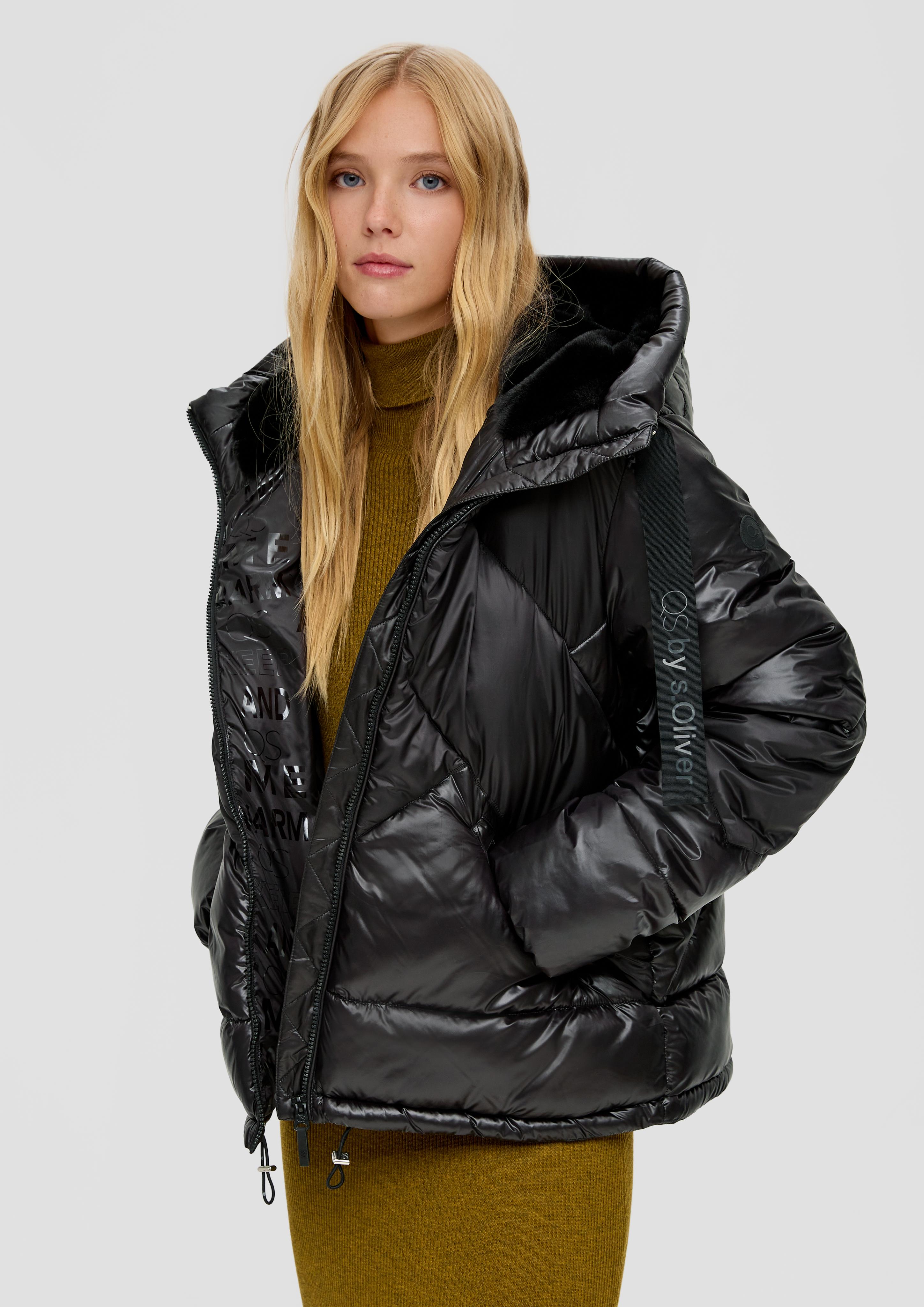 Steppjacke im Fabricmix  2132358-9999