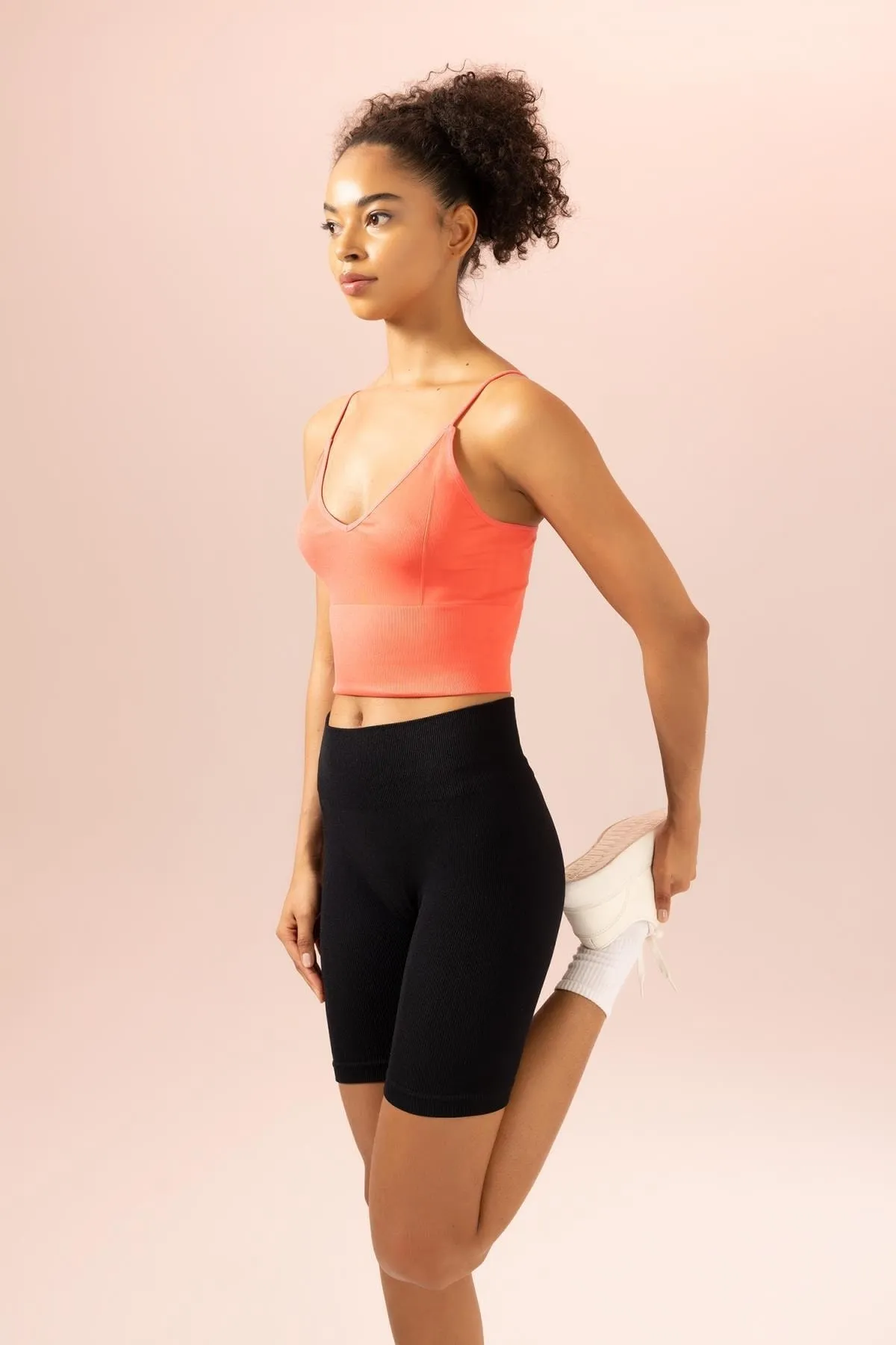 DeFacto  Fit Seamless V-Neck Seamless Athlete A7124ax23hs